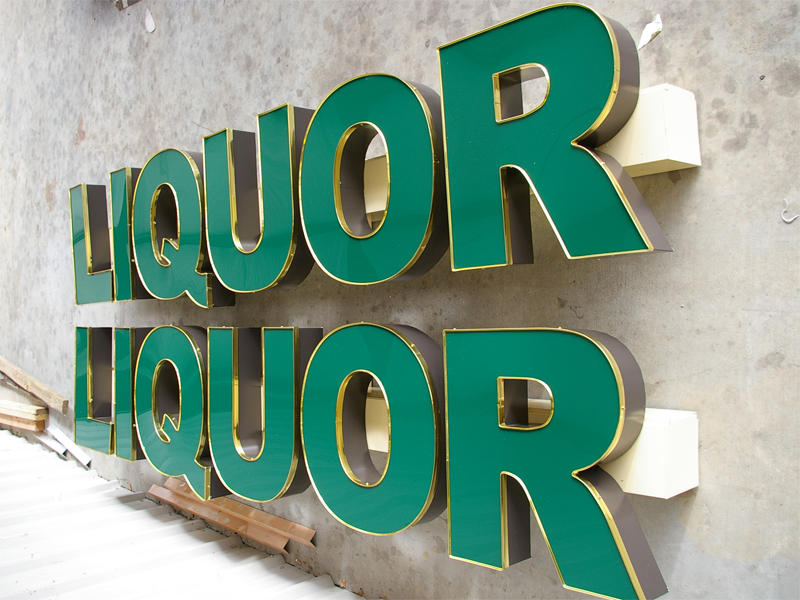 3D Sign Letters
